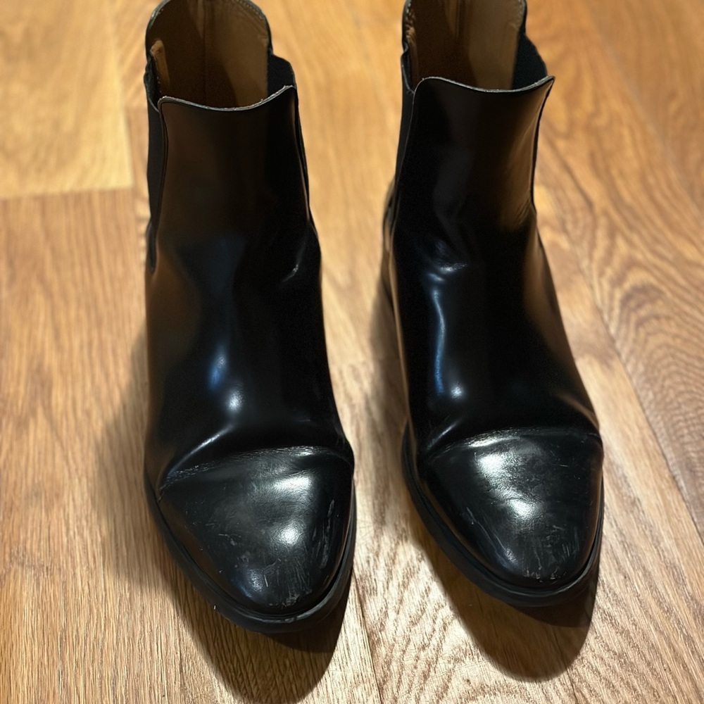 COS Sleek Black Ankle Booties